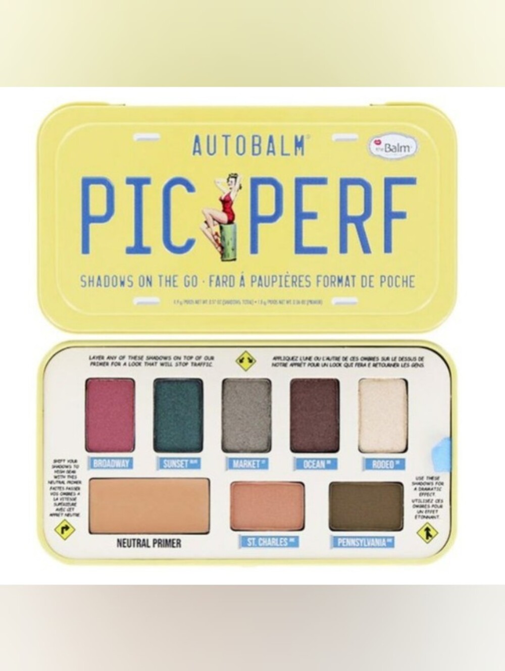 Thebalm Autobalm Pic Perf Eye Shadow Palette